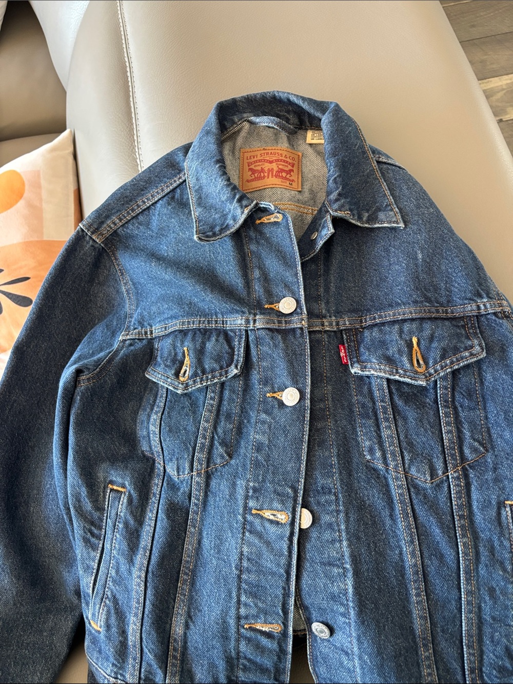 Levi's Classic Dark Blue Denim Jacket